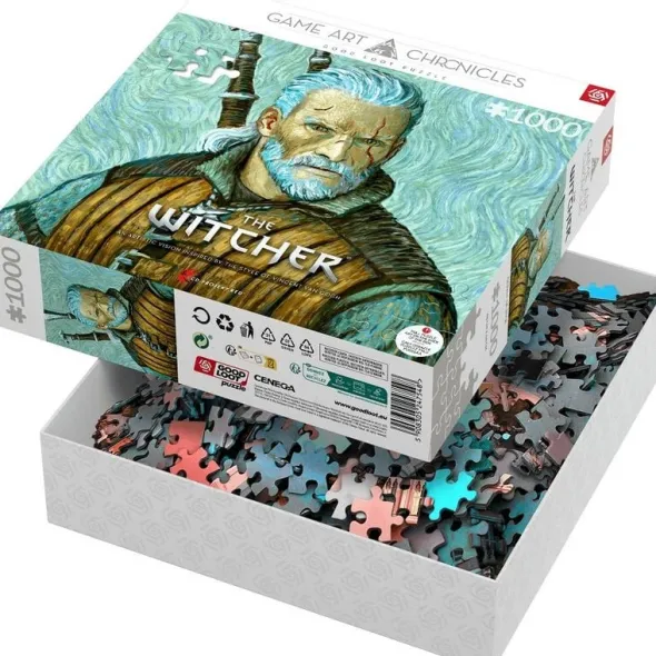 Puzzle - Geralt of Rivia & Vincent Van Gogh - Puzzle 1000 Pieces