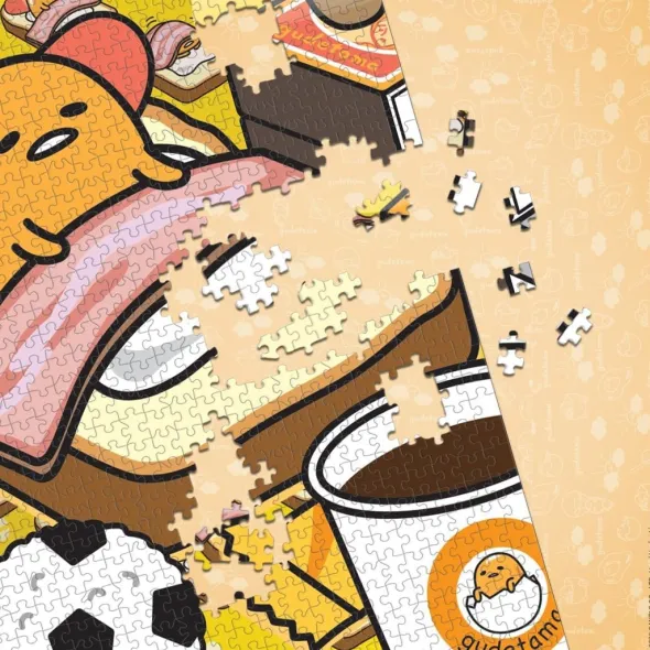 Puzzle - Gudetama Work From Bed - 1000 pcs