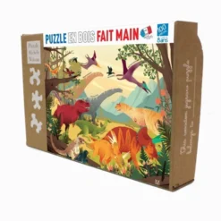 Puzzle - Jurassique - 100 Pièces