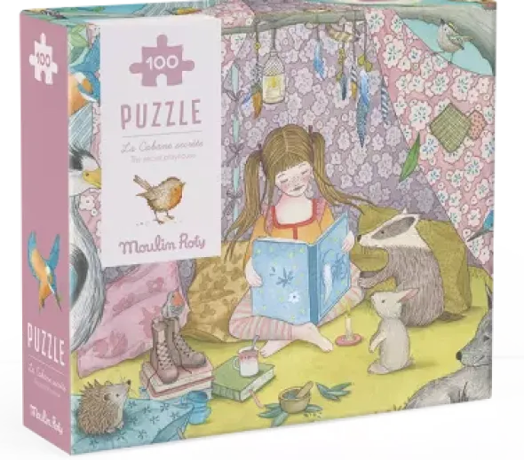 Puzzle - La Cabane Secrète - 100 pièces