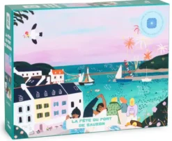 Puzzle - La fête du port de Sauzon - 1000 pièces