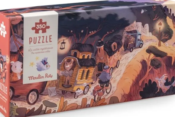 Puzzle - La Vallée Mystérieuse La Bande à Jojo - 350 Pièces