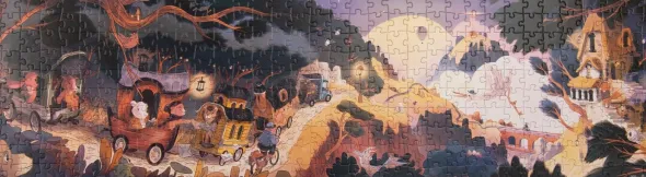 Puzzle - La Vallée Mystérieuse La Bande à Jojo - 350 Pièces