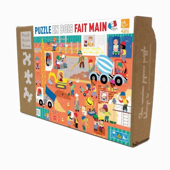 Puzzle - Le Chantier - 24 Pièces