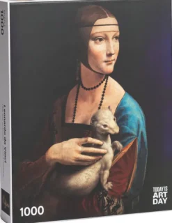 Puzzle - Leonardo da Vinci - La Dame à l'hermine - 1000 pièces