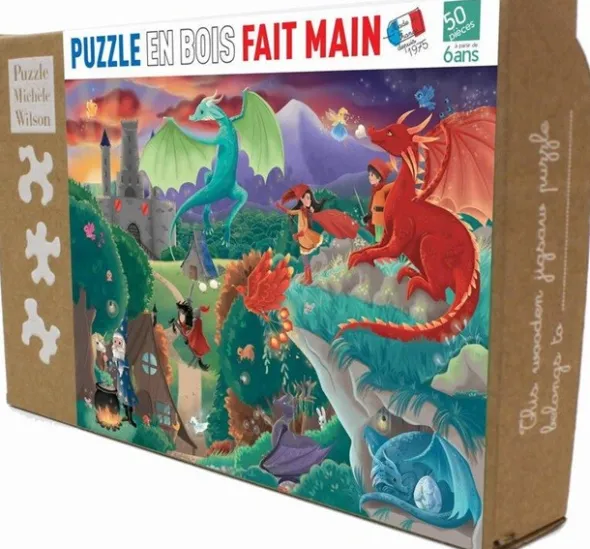 Puzzle - Les Dragons - 50 Pièces