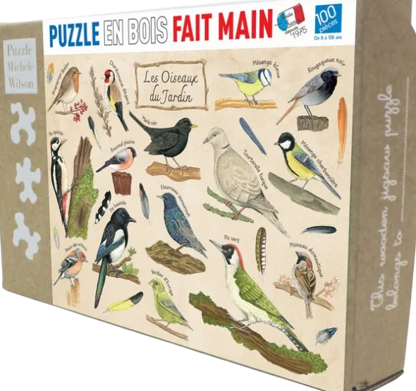 Puzzle - Les Oiseaux du Jardin - 100 pièces
