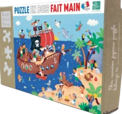 Puzzle - Les Pirates en Vacances - 50 pièces