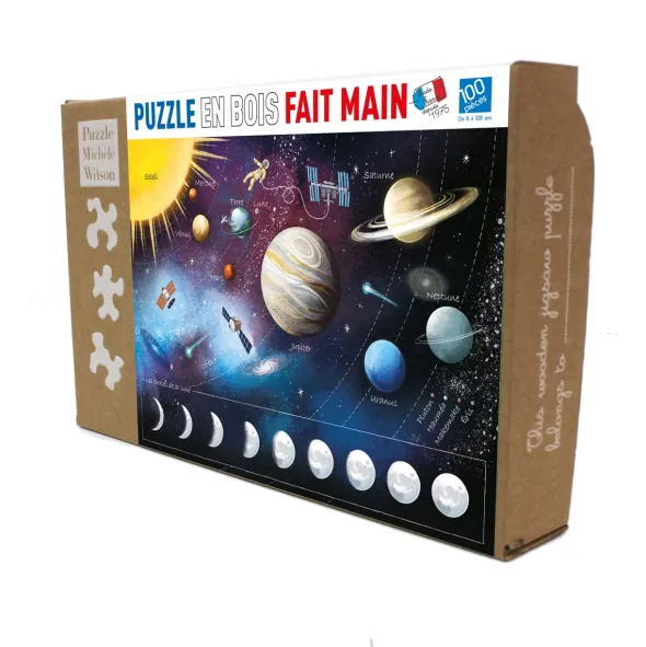 Puzzle - Les Planètes - 100 Pièces