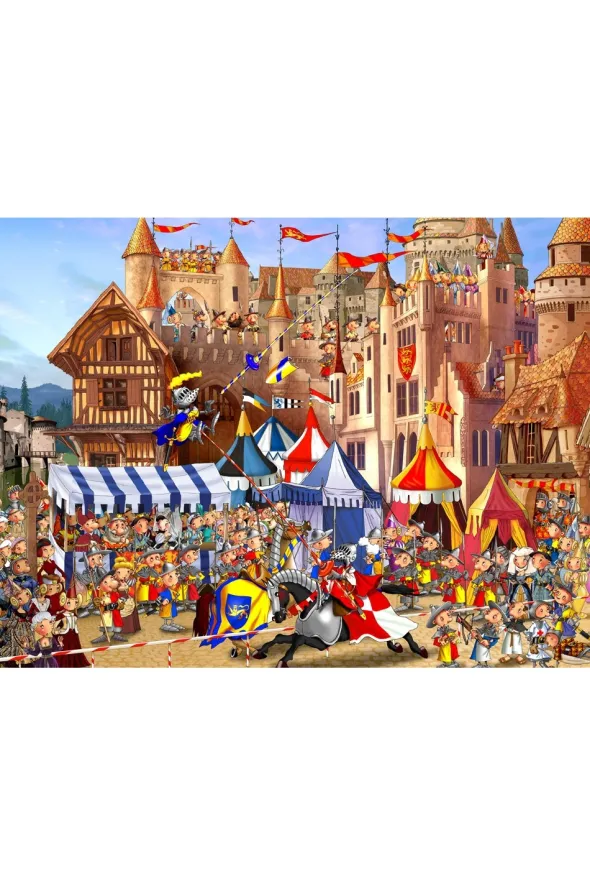 Puzzle - Le tournoi - 100 Pièces