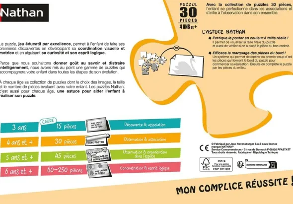 Puzzle - L'heure de dormir - 30 pièces