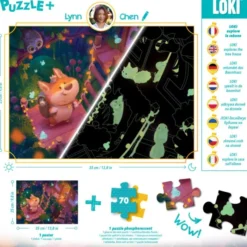 Puzzle + - Loki explore la Cabane