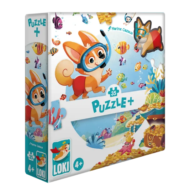 Puzzle + - Loki fait de la Plongée