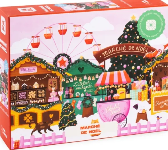 Puzzle - Marché de Noël - 1000 pièces