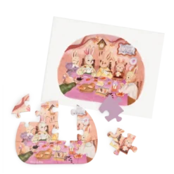 Puzzle - 4 Mini puzzles des repas - 4x12 pièces