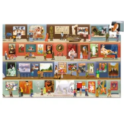 Puzzle Observation - Au Musee + Livret - 500 Pièces
