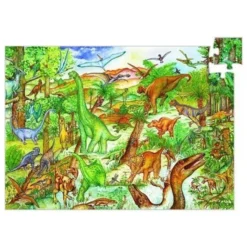 Puzzle Observation - Dinosaures + Poster + Livret - 100 pièces