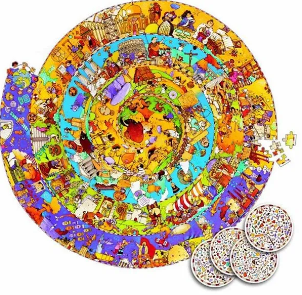 Puzzle Observation - Histoire + Livret - 350 pièces
