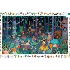 Puzzle Observation - La Forêt Enchantée : 100 pièces