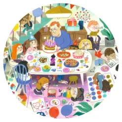 Puzzle Observation - La Fête d'Anniversaire - 54 Pièces