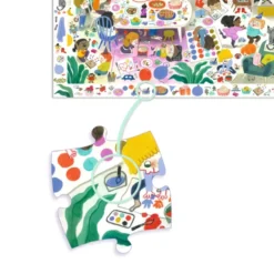 Puzzle Observation - La Fête d'Anniversaire - 54 Pièces