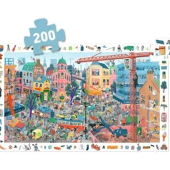 Puzzle observation - La ville - 200 pièces