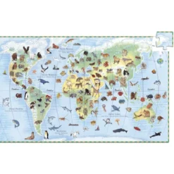 Puzzle Observation - Les animaux du monde - 100 pièces