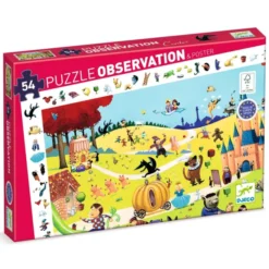 Puzzle Observation - Les Contes - 54 Pièces
