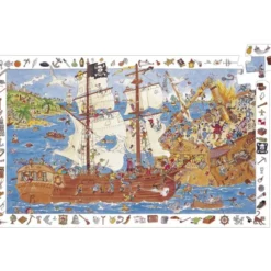 Puzzle observation - Les pirates - 100 pièces
