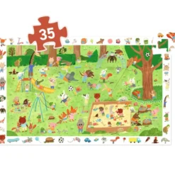 Puzzle Observation - Le Square des Petits Amis - 35 Pièces
