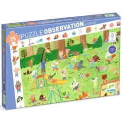 Puzzle Observation - Le Square des Petits Amis - 35 Pièces