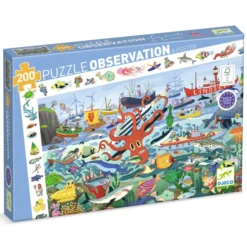 Puzzle Observation - Les Secrets de la Mer - 200 Pièces