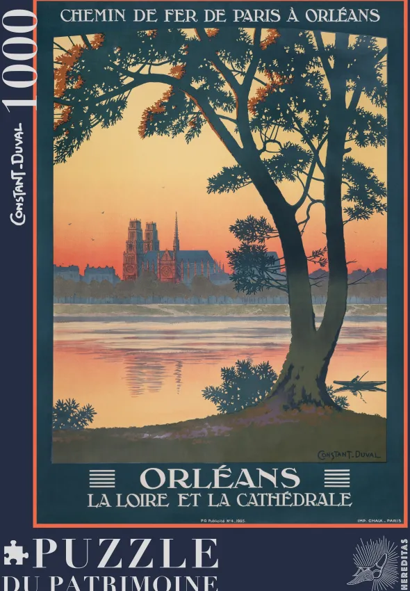 Puzzle - Orléans par Constant-Duval - 1000 pièces