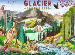 Puzzle - Parc National des Glaciers - 500 pièces