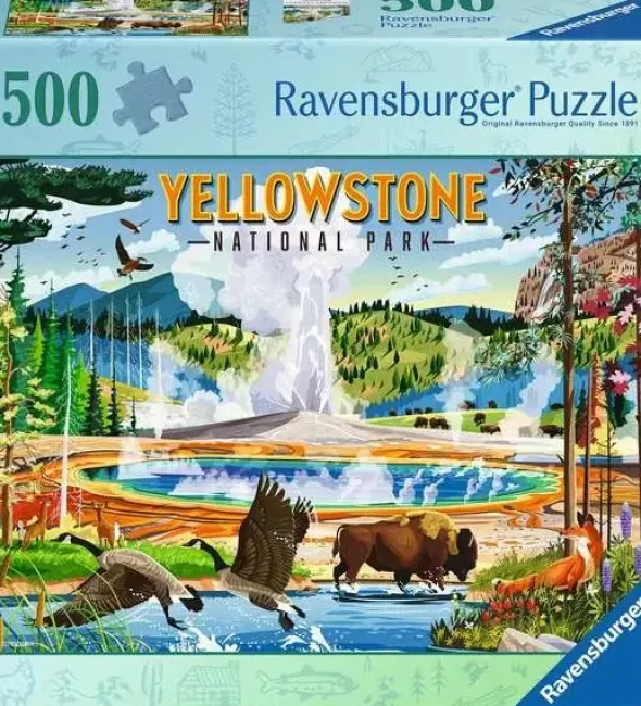 Puzzle - Parc national de Yellowstone- 500 pièces