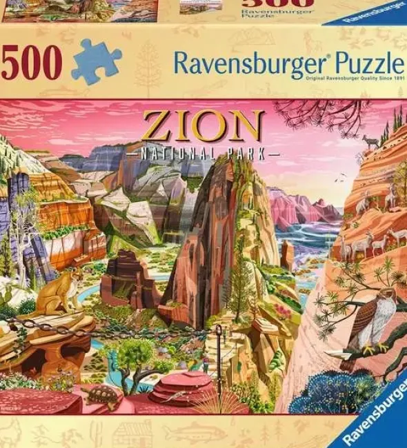 Puzzle - Parc national de Zion - 500 pièces