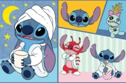 Puzzle - Pas d'ennui avec Stitch - 2x70 pièces