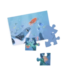 Puzzle phosphorescent - Sous la mer - 24 pièces