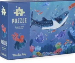 Puzzle phosphorescent - Sous la mer - 24 pièces