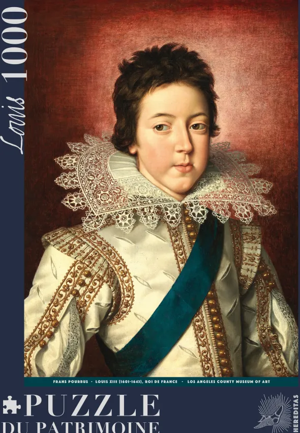 Puzzle - Portrait de Louis XIII par Franz Pourbus II - 1000 pièces
