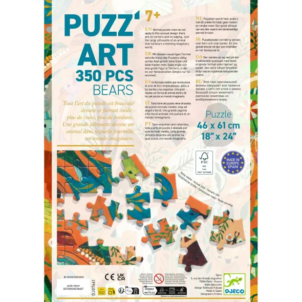 Puzzle Puzz'Art - Bears - 350 Pièces