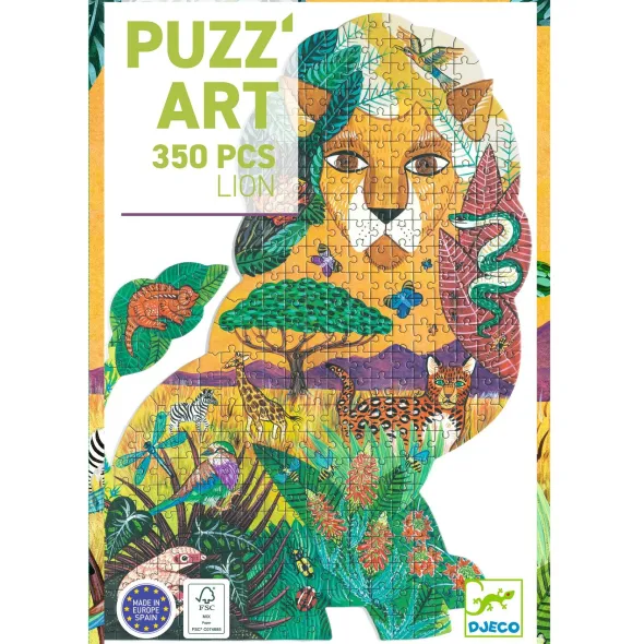 Puzzle Puzz'Art - Lion - 350 Pièces