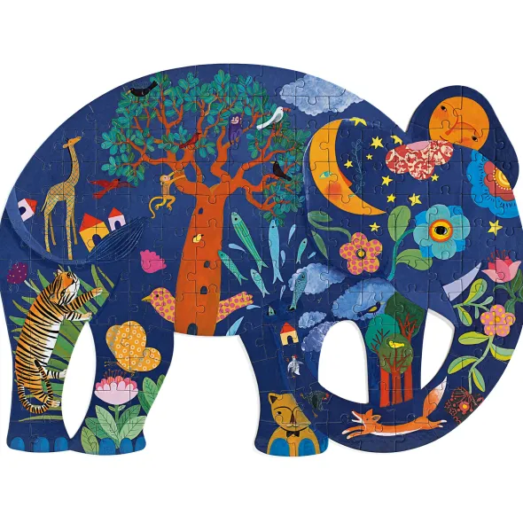 Puzzle Puzz'Art - Éléphant - 150 Pièces