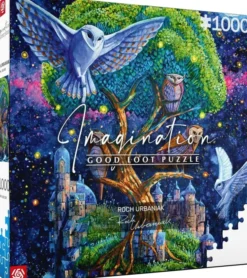 Puzzle - Roch Urbaniak - Owl Island - 1000 pièces