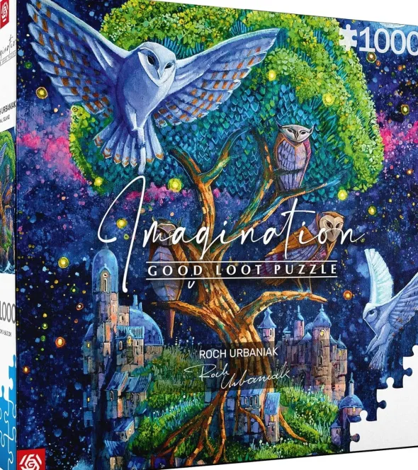 Puzzle - Roch Urbaniak - Owl Island - 1000 pièces