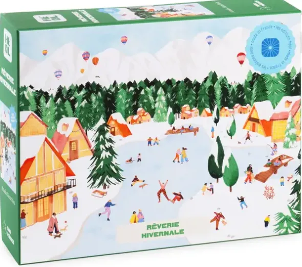 Puzzle - Rêverie hivernale - 1000 pièces