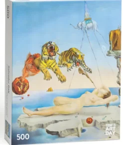 Puzzle - Salvador Dali - Rêve causé par le vol d'une abeille autour d'une grenade, une seconde avant l'éveil - 500 pièces