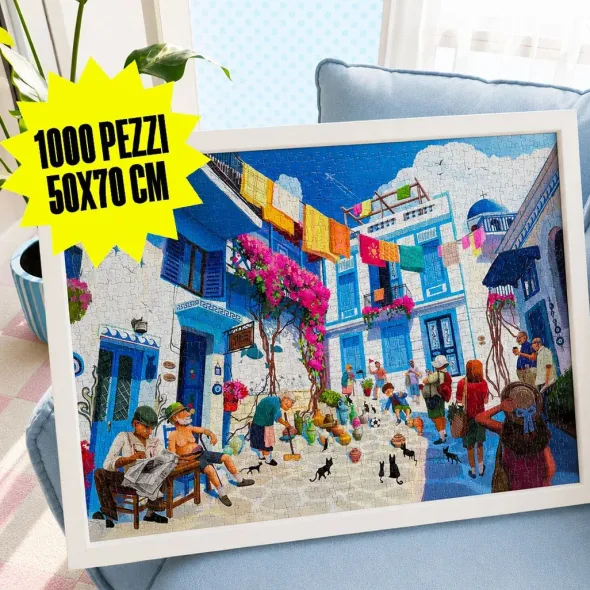 Puzzle - Santorini - 1000 pièces