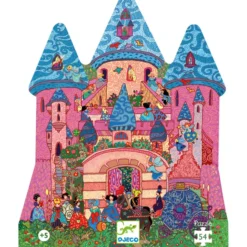 Puzzle Silhouette - Château Féerique - 54 Pièces