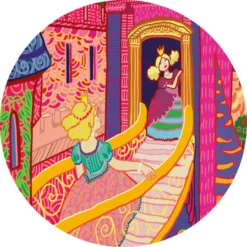 Puzzle Silhouette - Château Féerique - 54 Pièces